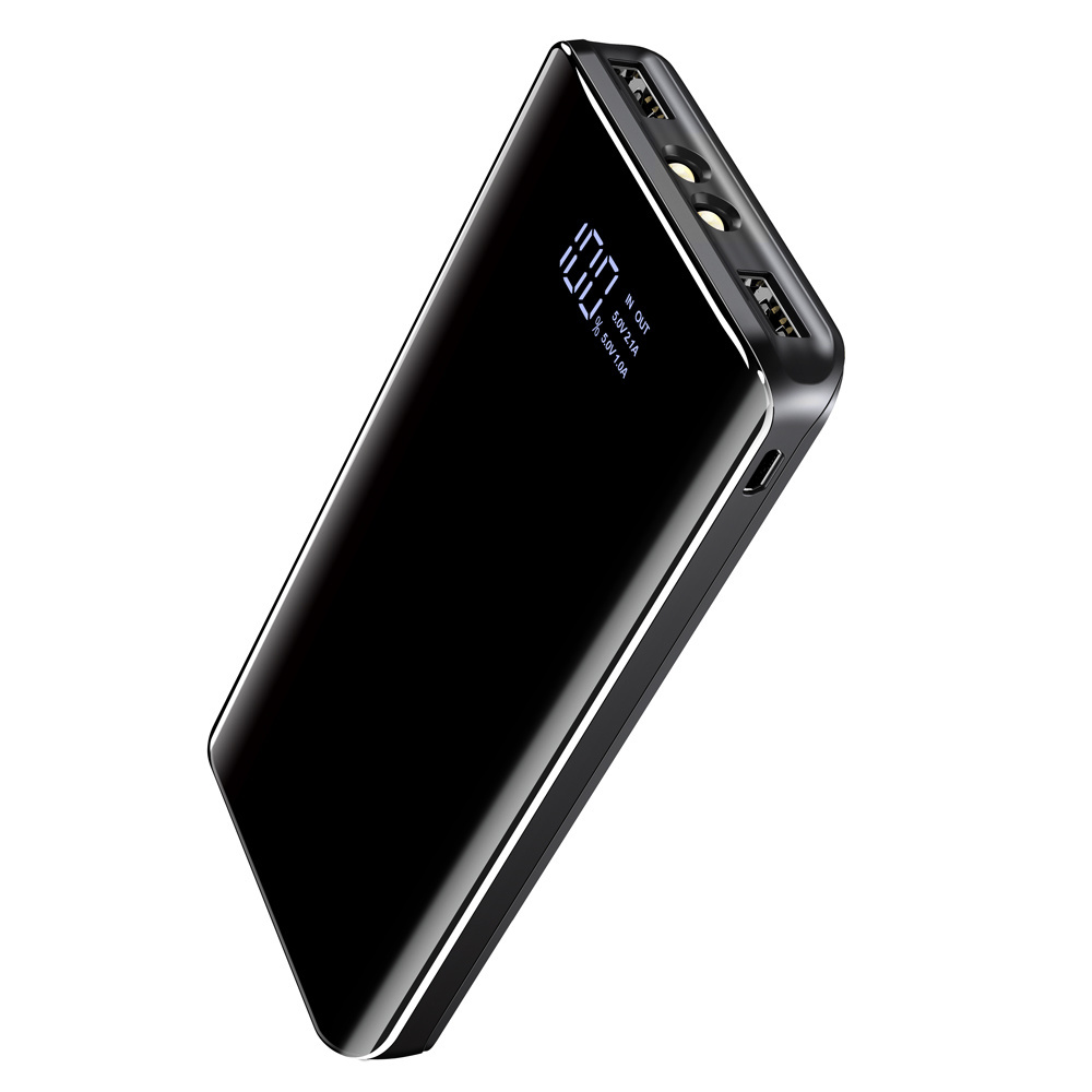 best selling products 2024 large capacity 20000mAh Portable Power Station Battery Pack Double USB Mirror Surface Power Bank