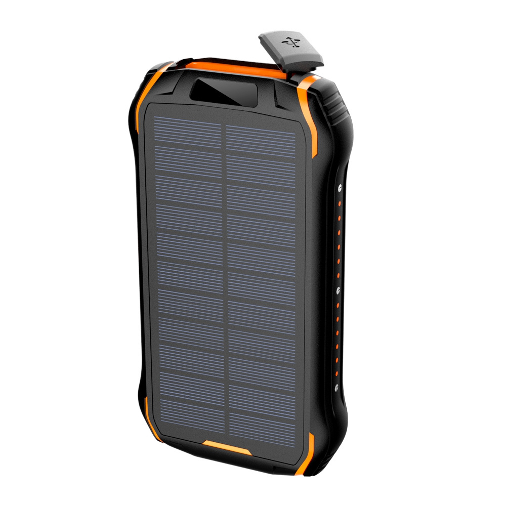 2024 unique design portable large capacity usb c solar panel waterproof 26800mAh solar charger power bank