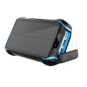 2024 Best solar charger Camping LED lights waterproof 26800mAh portable solar power bank