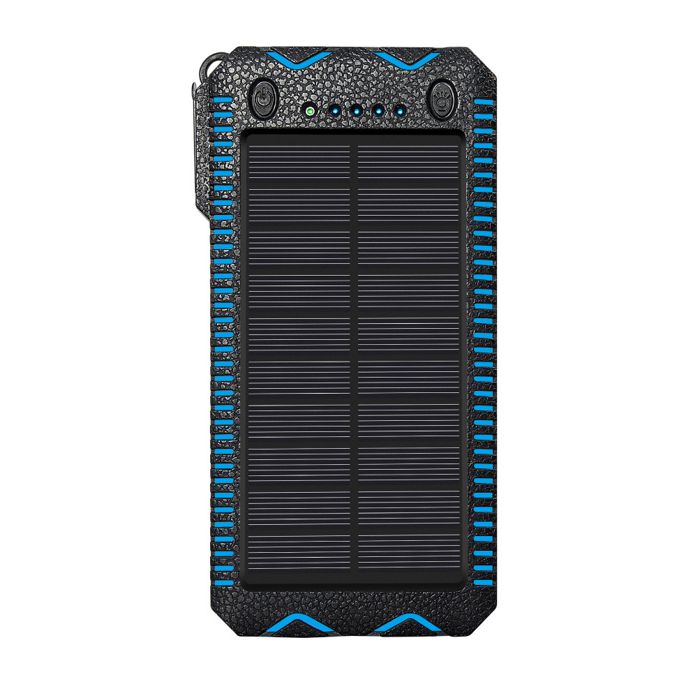 new product ideas 2024 electronics OEM logo with cigarette lighter 10000mAh portable waterproof outdoor mobile  solar power bank