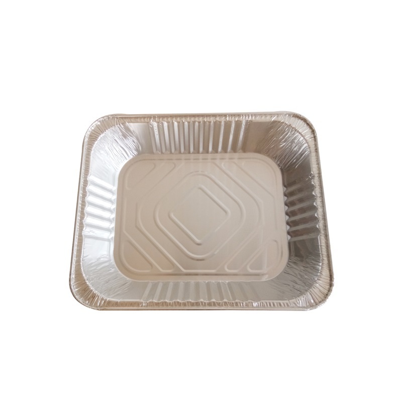 3003 Half Size Food Tray wholesale disposable aluminum foil pans tray