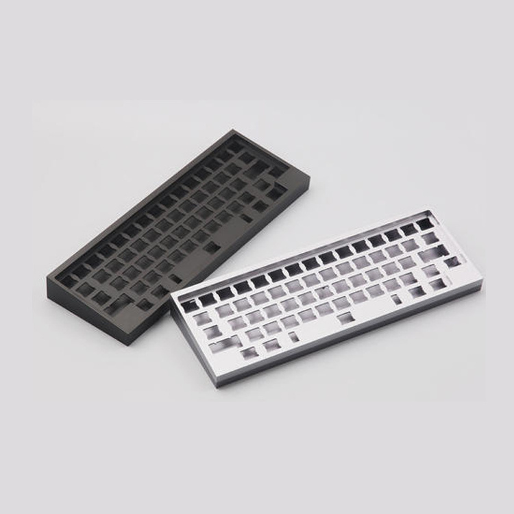 CNC Keyboard Prototype Anodizing Mechanical Aluminium Keyboard Case Best Price Keyboard by CNC Machining