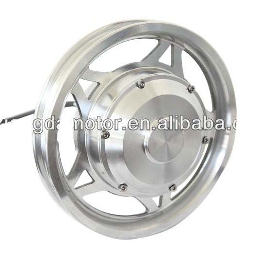 Xiongda 12'' 14'' Brushless Gearless Electric Bicycle Motor / E-bike Motor Rear Integrative Wheel Hub Motor