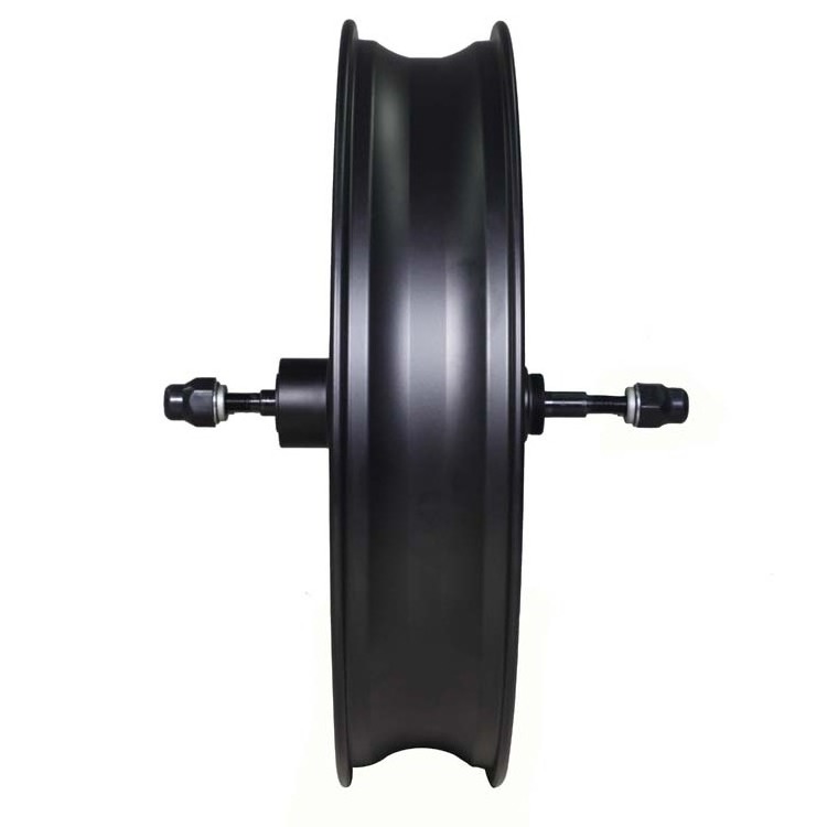 Xiongda 20inch 48V 500W snow bike aluminum alloy rear wheel rim integrated wheel motor for fat tire ebike conversion kit