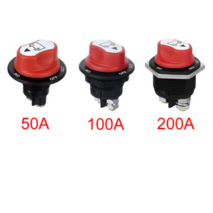 50A 100A 200A Battery Isolator Cut Out Off Kill Switch Kit Car Race Rally Switch for motorcycle car boart