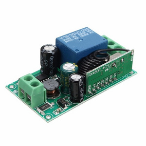 433MHz Wireless Relay RF 220V Remote Control Switch DC 12V 10A Super heterodyne receiver Module Board