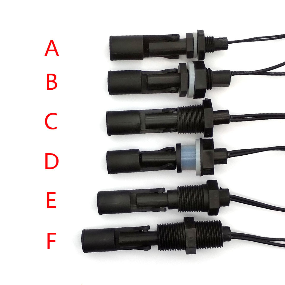 AC 100V Liquid Water Level Sensor Float Switch For Horizontal Aquariums Fish Tank Pool With Float Length