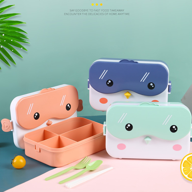 Insulated Bento Box Cartoon Children's Stainless Steel Lunch Box Accessory for Kids Microwavable School Dinnerware Lunchbox