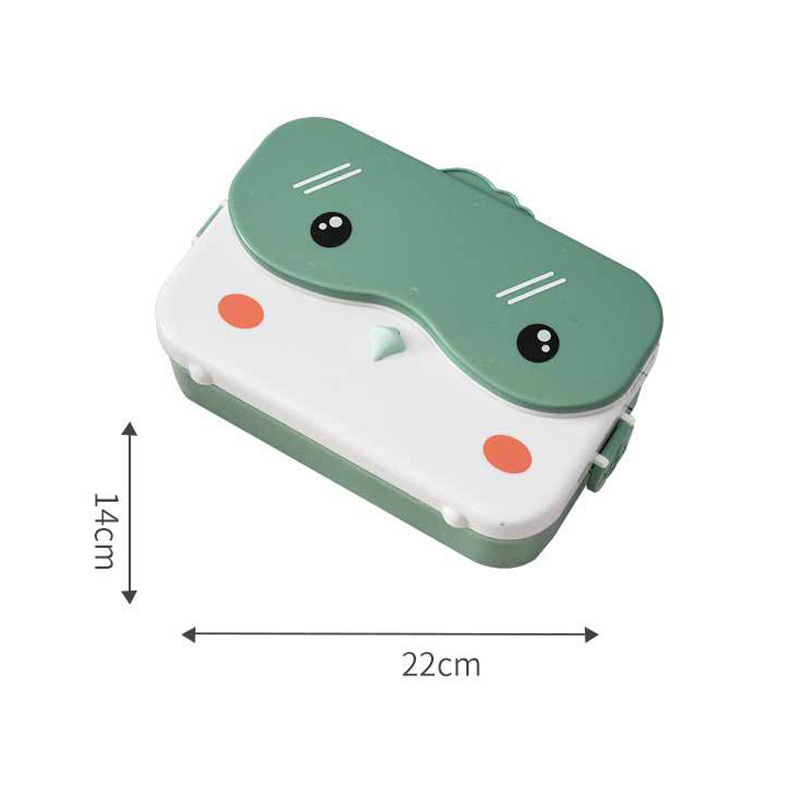 Insulated Bento Box Cartoon Children's Stainless Steel Lunch Box Accessory for Kids Microwavable School Dinnerware Lunchbox