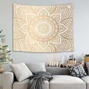 Mandala Bohemian Hippie Psychedelic Tapestry Wall Decor Dorm Decor Tapestry Wall Hanging AUBUSSON Printed Decoration