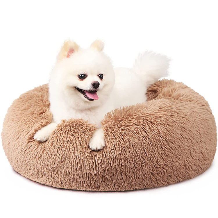 Hundebett xxl nest round donut pet bed for dog cat donut cat and dog bed