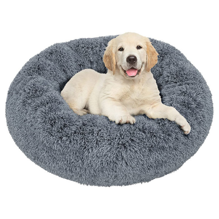 Hundebett xxl nest round donut pet bed for dog cat donut cat and dog bed