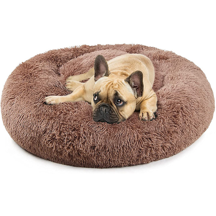 Hundebett xxl nest round donut pet bed for dog cat donut cat and dog bed