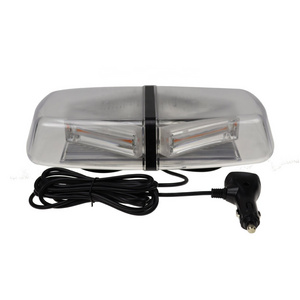 COB LED vehicle roof magnetic mount mini led strobe bar light truck tractor heavy duty car roof mount slim beacon led bar