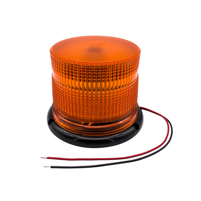 24V 60W amber led warning beacon light for forklift tow fire truck construction vehicle