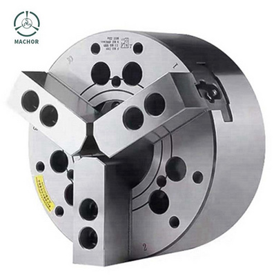 OEM Three Jaw Hollow Chuck Cnc Hydraulic 8 Inch Power Chuck Lathe Machine Chuck For Stainless Steel Milling Drilling