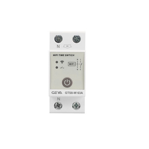 GEYA GTS8-W 2P 63A Electrical Equipment Supplies Electrical WiFi Timer Switch 220v Programmable Digital Timer Switch Us