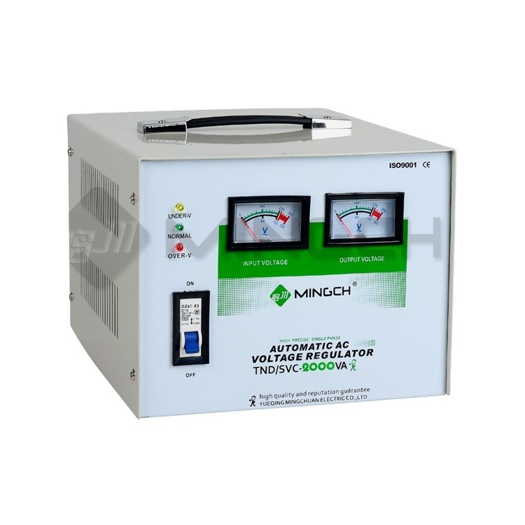 Electrical Stabilizer 2KVA 3KVA 120V 220V Svc Single Phase 2000VA 3000Va Ac Automatic Voltage Regulator 3000W Stabilizers AVR