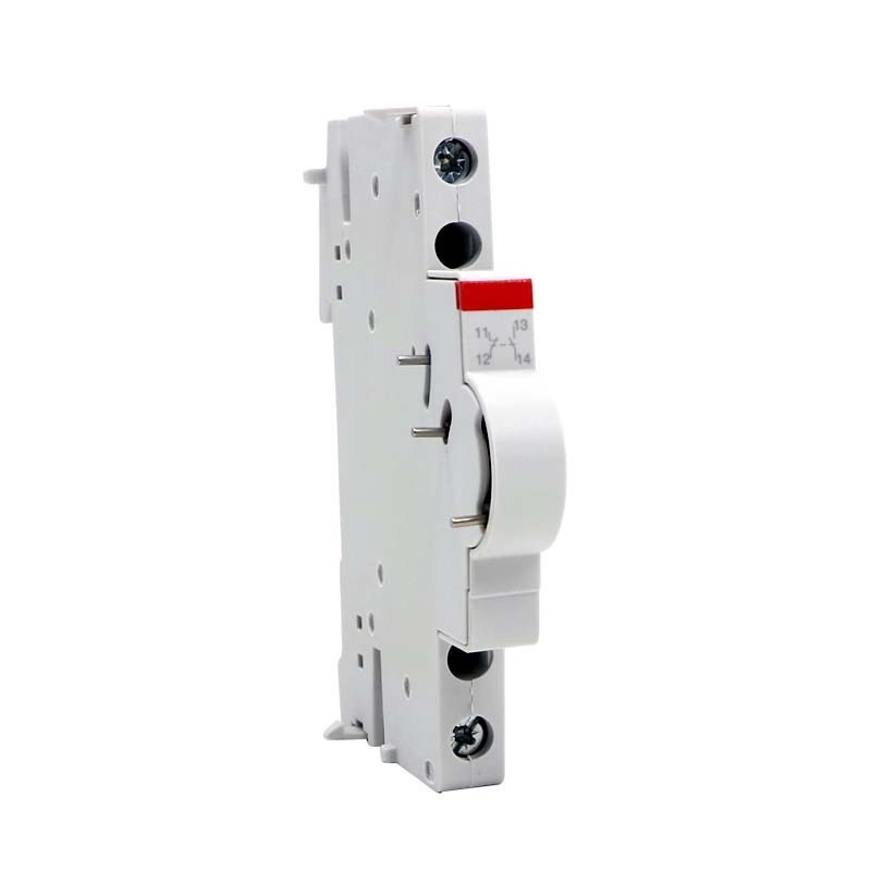 The auxiliary contact S2C-H11R is installed on the right side of the accessory of the micro circuit breaker