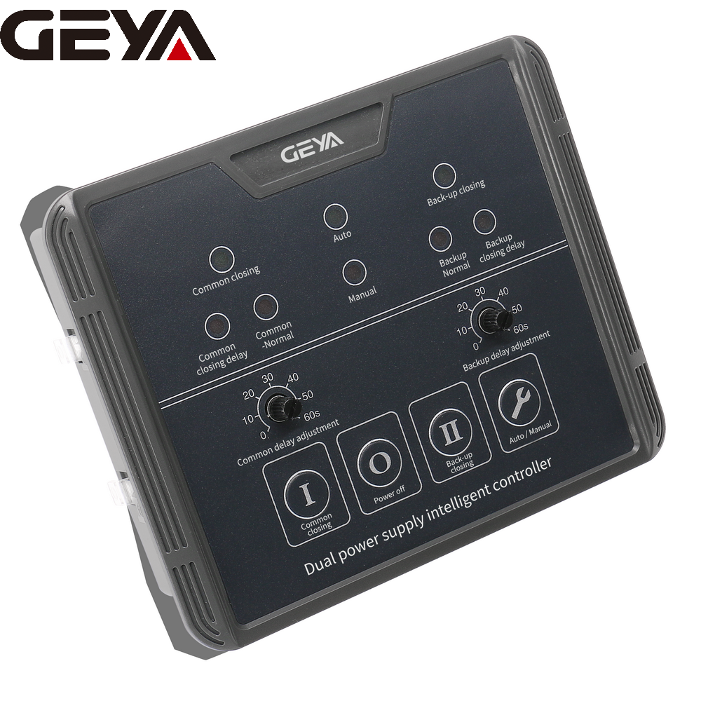 GEYA ATS L-801 Without RS485 Good Reputation Excellent Quality Silent Asco Inverter Charger Ats Automatic Transfer Switch Panel