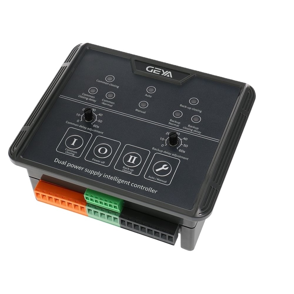 GEYA ATS L-801 Without RS485 Good Reputation Excellent Quality Silent Asco Inverter Charger Ats Automatic Transfer Switch Panel