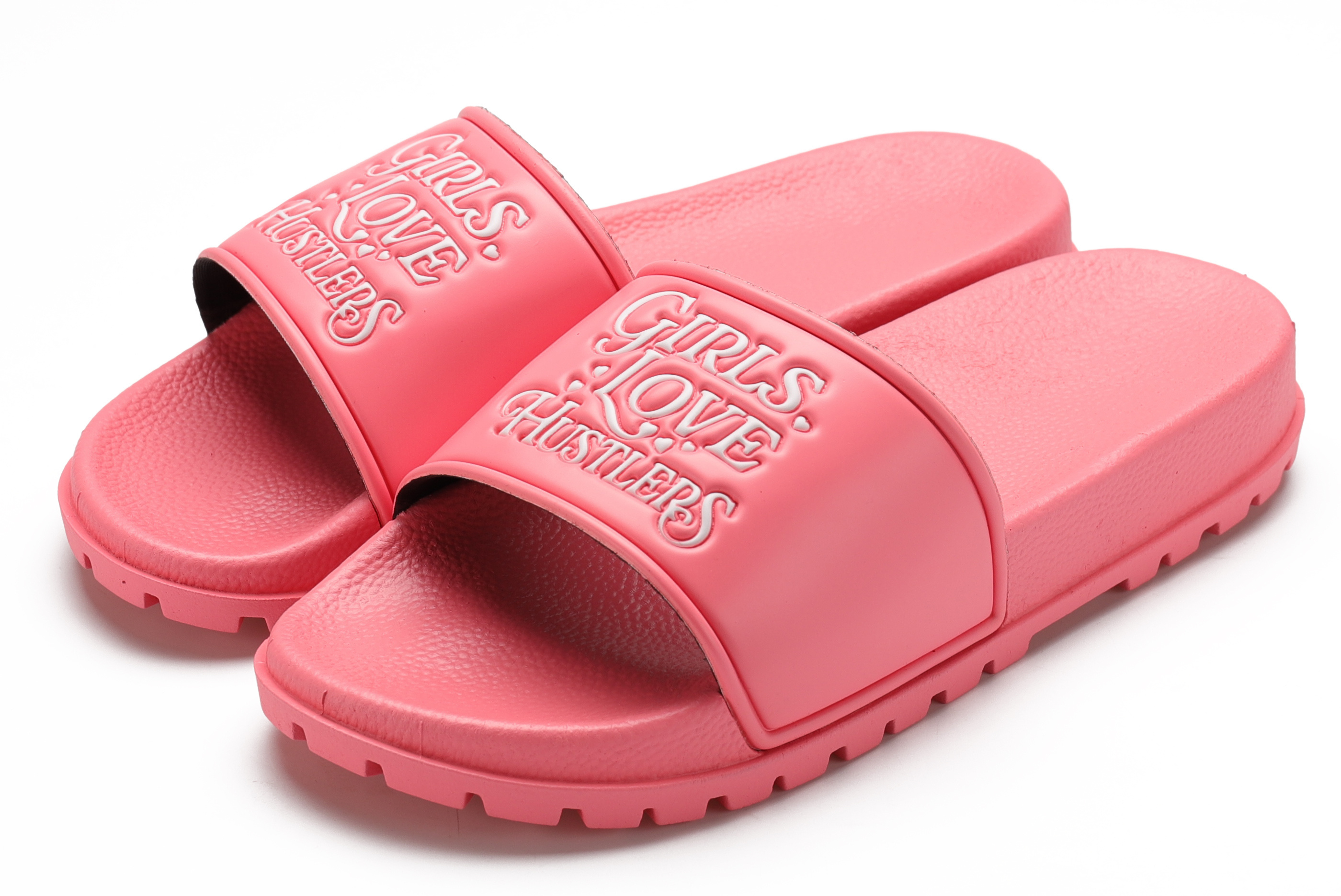 Xsheng Logo Pvc Eva Flat Slides Sandal Comfort Slippers Custom 3d Embossed Slide Sandal Fashion Beach Slippers With High Quality