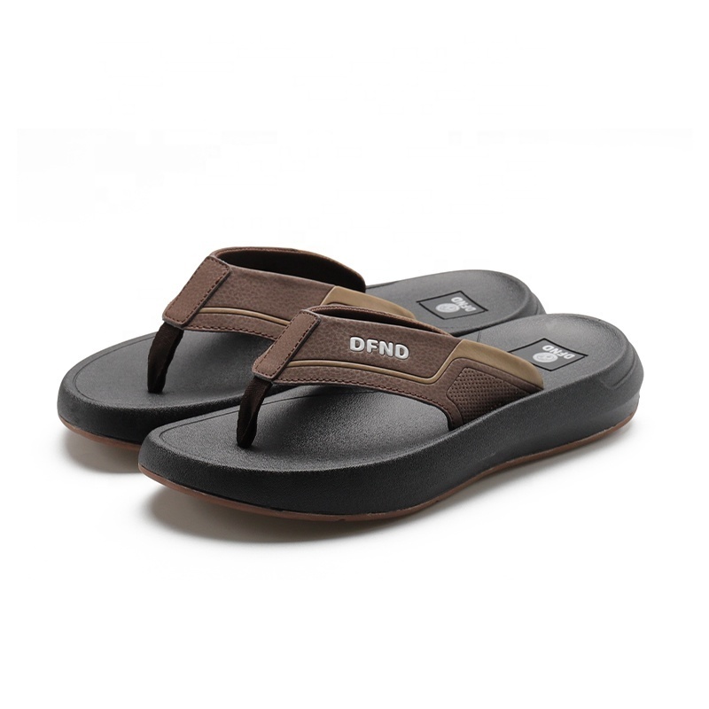 Xsheng Super Soft Custom Slide Sandal Anti Slip Slides Slippers  Flip-Flops Manufactures Beach Casual Custom Slides For Men