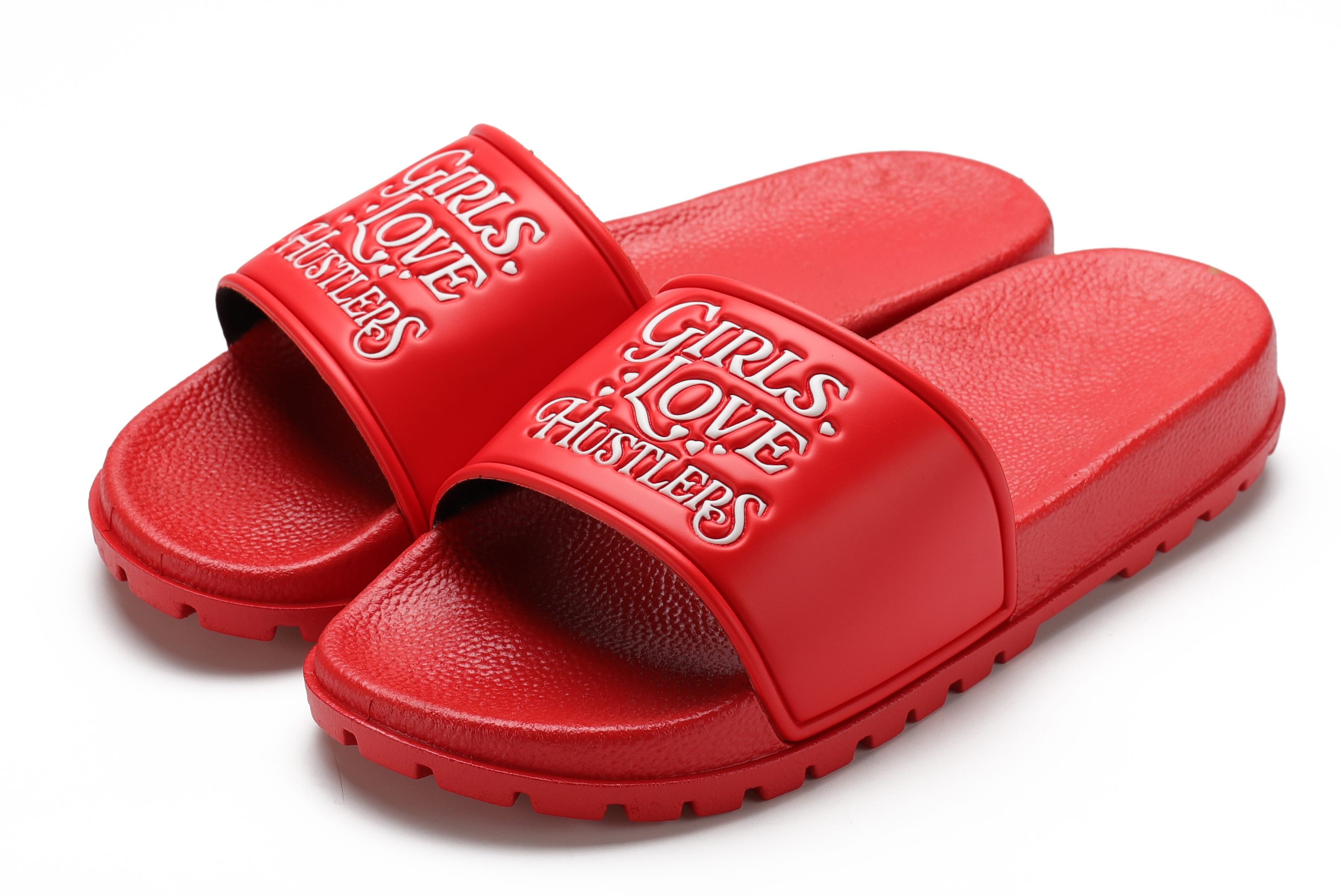 Xsheng Logo Pvc Eva Flat Slides Sandal Comfort Slippers Custom 3d Embossed Slide Sandal Fashion Beach Slippers With High Quality