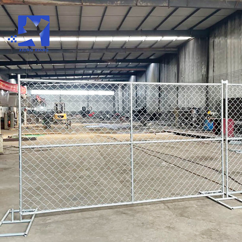 Customized PVC Coated Galvanized Free Standing Event Temporary Chain Link Fence