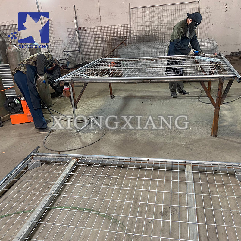 2022 Hot Selling Australia Canada Galvanized Outdoor Construction Temporary Fencing Panels