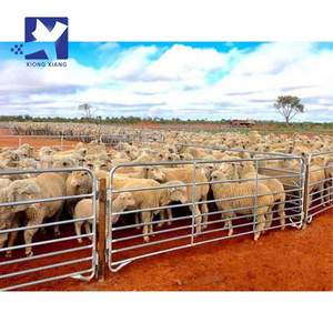 Most Used Hot Dipped Galvanized Steel Farm Livestock Portable Metal Fence Sheep Yard Corral Sheep Panels