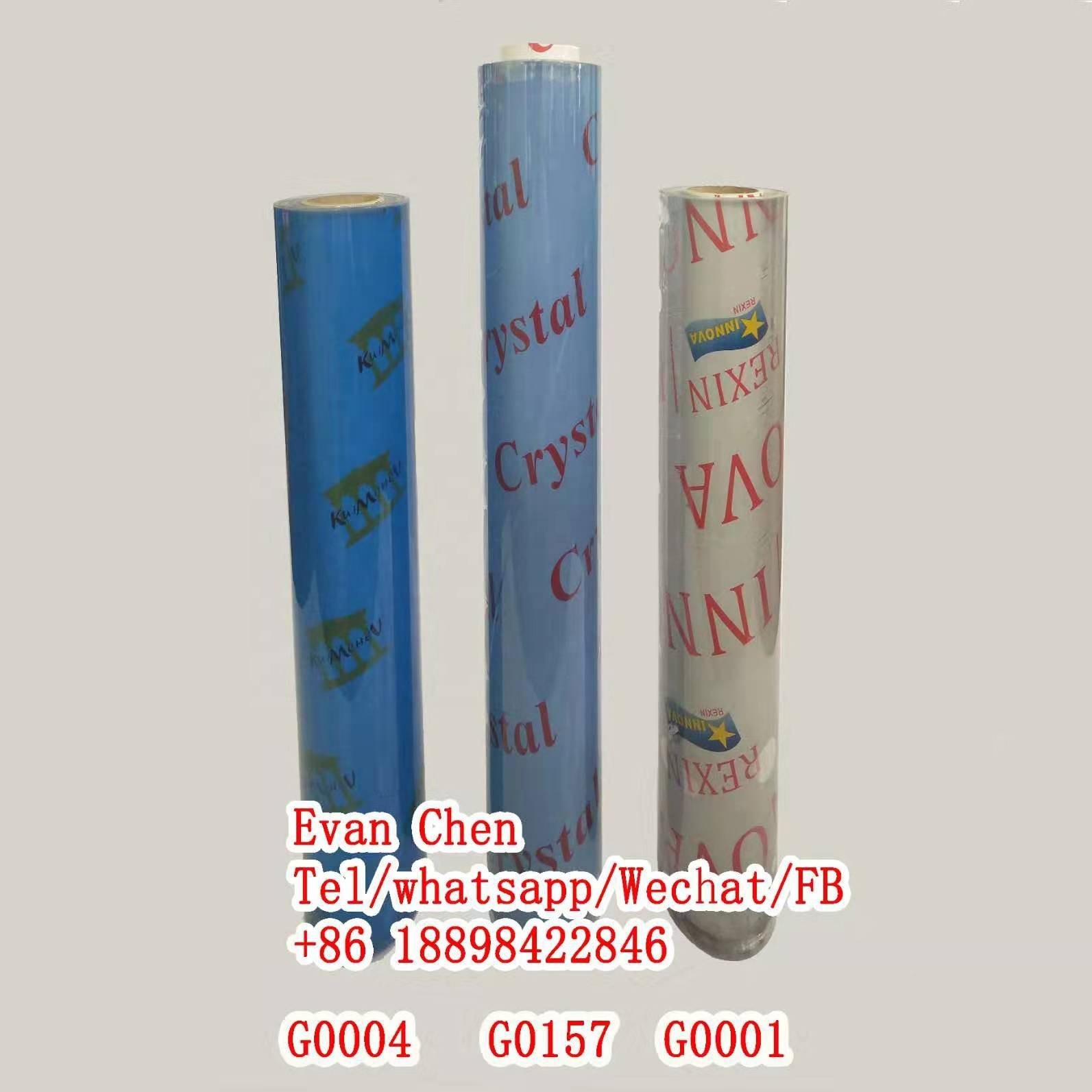 Customized Super Soft Plastic Clear Film Packaging Transparent Vinyl Shrink Sheet Wrapping PVC Roll Sheet Films