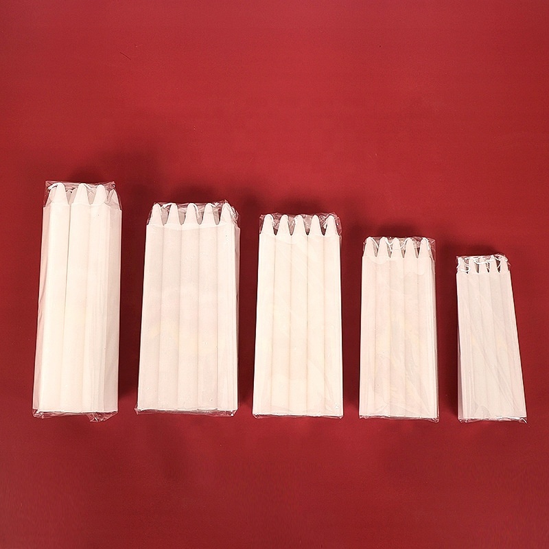 Religious Candle Lighting Long Burning Time Wax Candle Taper Prayer Candles