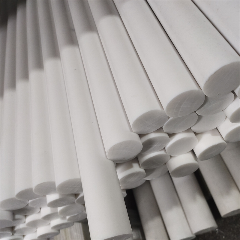 Factory 100% High Temperature Resistance Convoluted PTFE Tube Natural Color Sheets PTFE Carbon