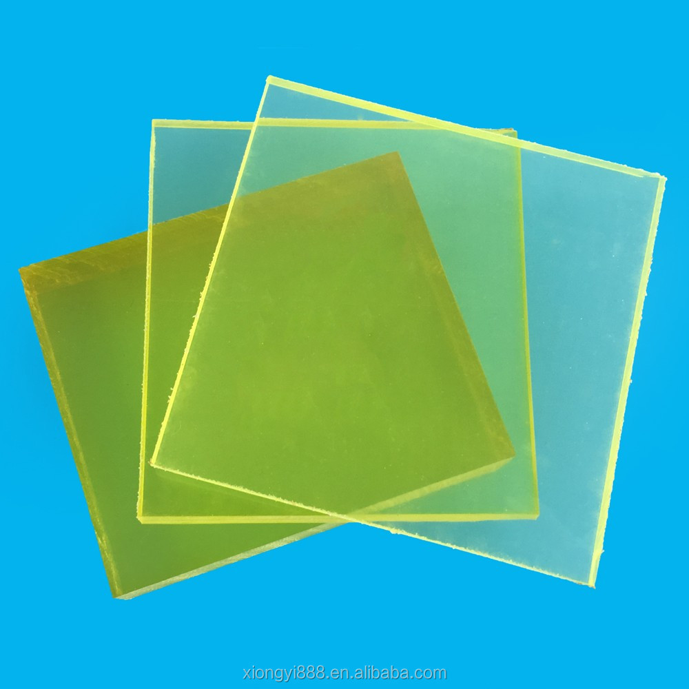 Pu Foam Sheet Yellow and Colored Polyurethane