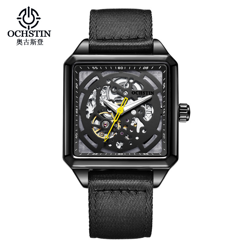 Ochstin 62003 Chinese Brand Mechanical Watches Waterproof Square Analog Automatic Watch Men