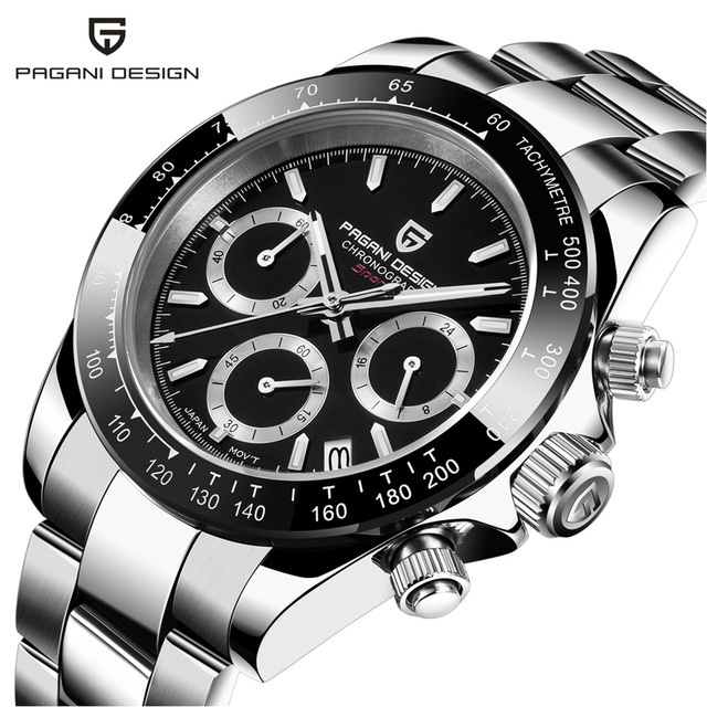 Pagani Design 1644 Stylish mens mechanical wrist watches high-end stainless steel waterproof luxury watches for boys