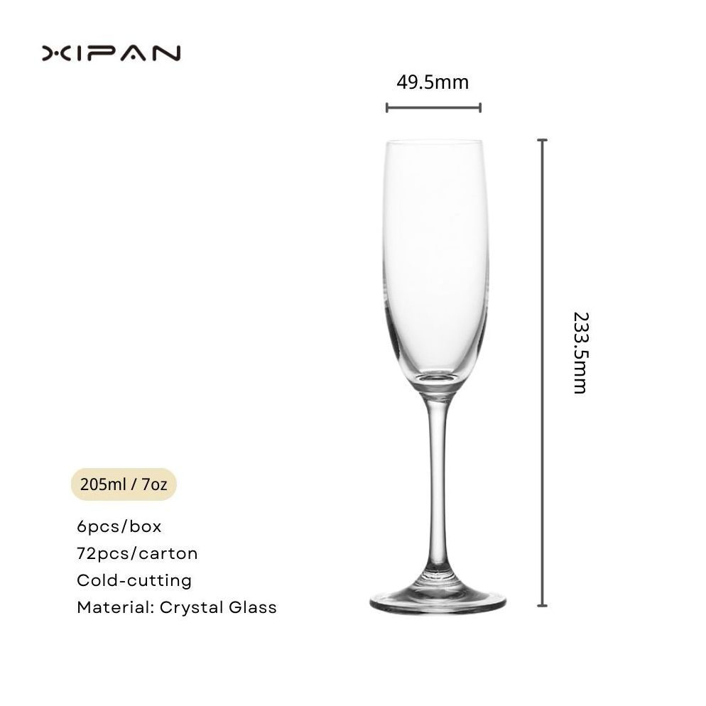 Best Luxury Gift Custom Flutes Crystal Champagne Glass for Couples Engagement Wedding Party