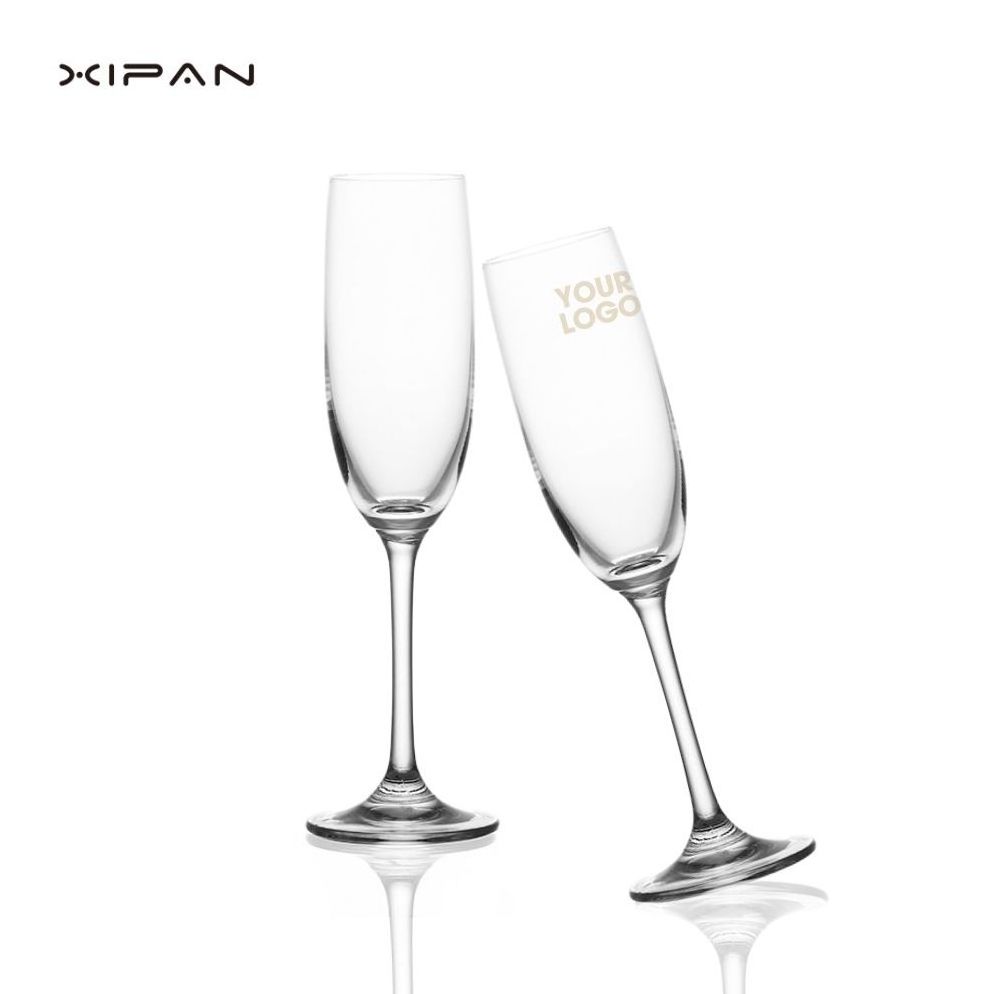 Best Luxury Gift Custom Flutes Crystal Champagne Glass for Couples Engagement Wedding Party