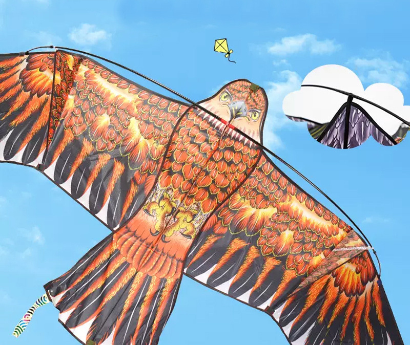 Customized big bird hawk kite eagle kite beach kite with cheap price