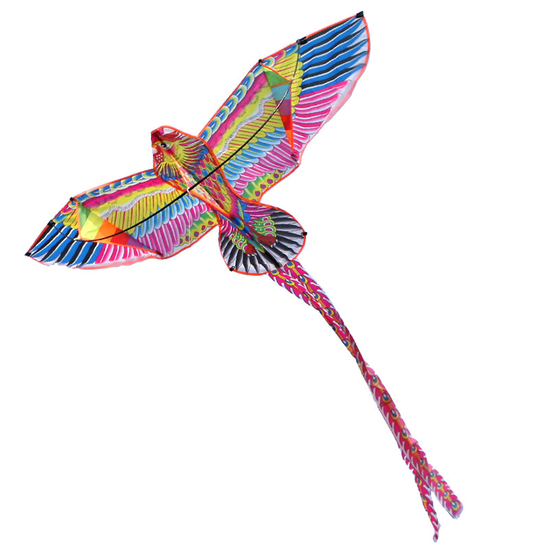 Factory direct deal easy flying custom printed big long tail delta kite for sale