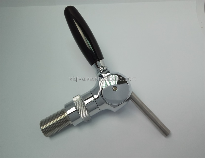 XIQI beer dispenser longer shank ball type beer tap, beverage faucet (G5/8