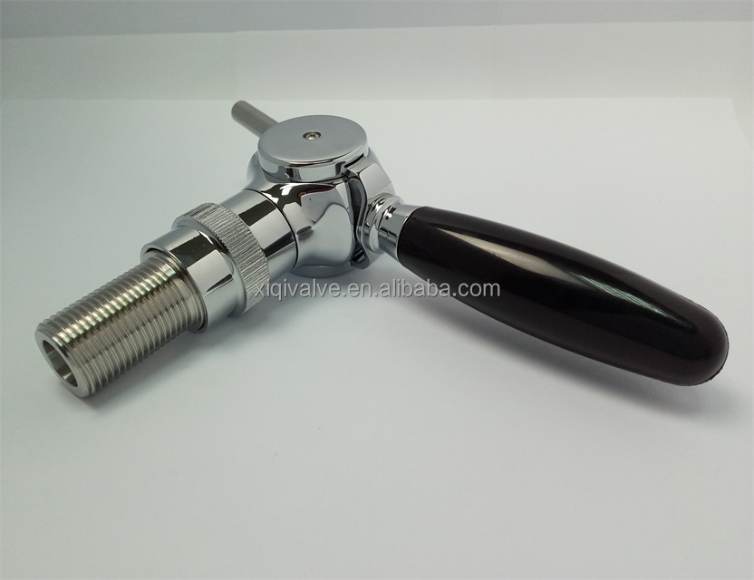 XIQI beer dispenser longer shank ball type beer tap, beverage faucet (G5/8