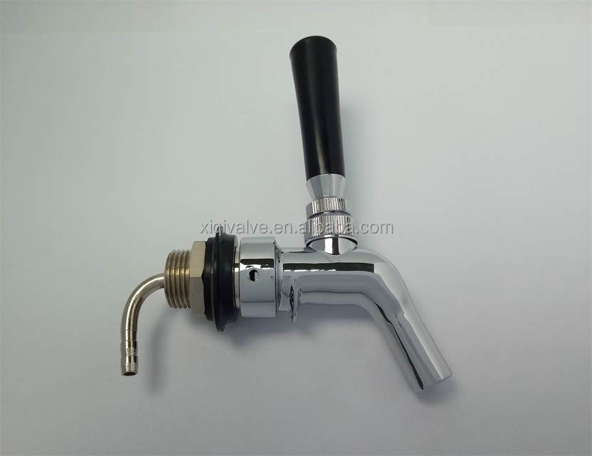 XIQI Forward Seal Tap,35mm shank,Perlickle Draft Beer dispenser Faucet - brass crhome Beer Tap Perl sty