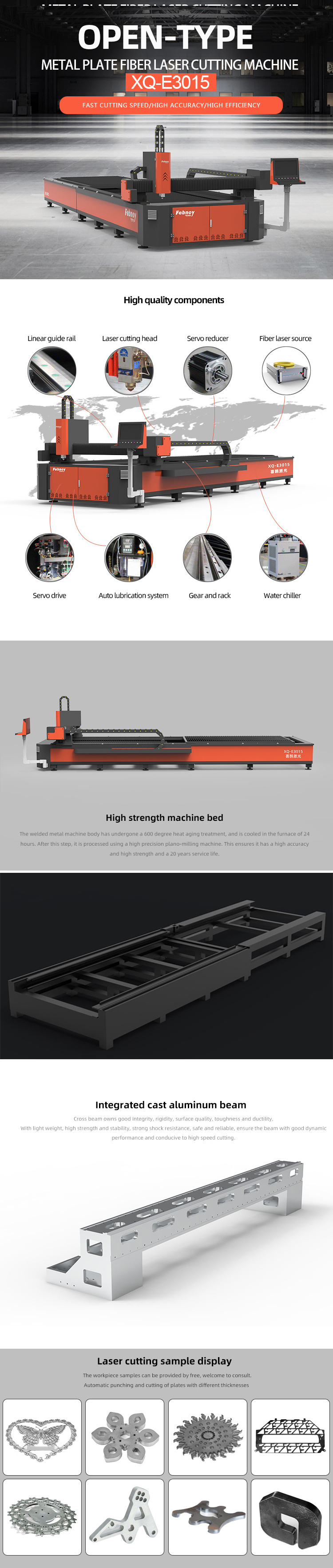 high speed 1000w 1500w 2000w 3000w double table stainless steel carbon steel iron sheet fiber laser cutting machine