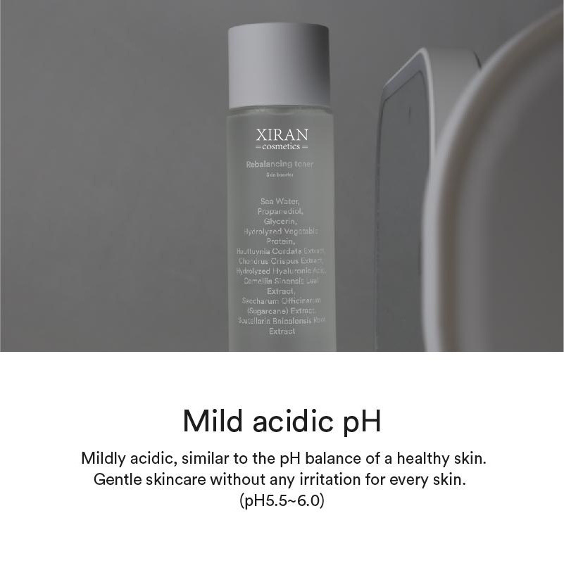 Mild Acid Skin Toner Private Label Rebalancing Toner A variety Of Minerals Hydrates Your Dull, Dry Skin Seawater Face Toner