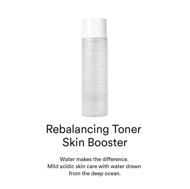 Mild Acid Skin Toner Private Label Rebalancing Toner A variety Of Minerals Hydrates Your Dull, Dry Skin Seawater Face Toner