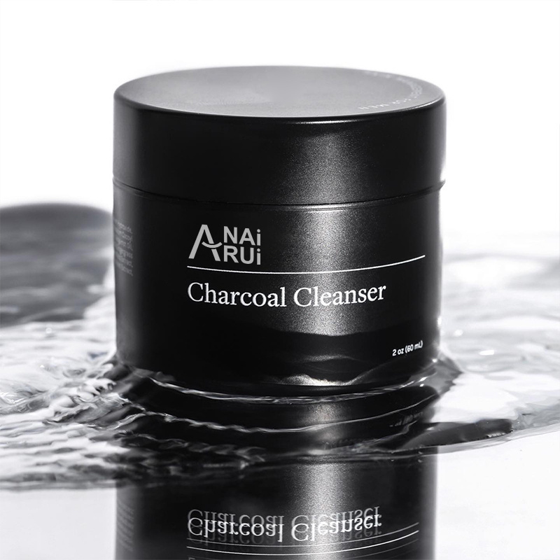 Private label Charcoal Men face Wash Removes Gunky Oil Clean Pores Natural Centella Anti-inflammatory Facial Cleanser