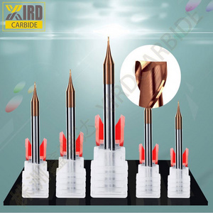 0.1~0.8mm micro diameter square end mills