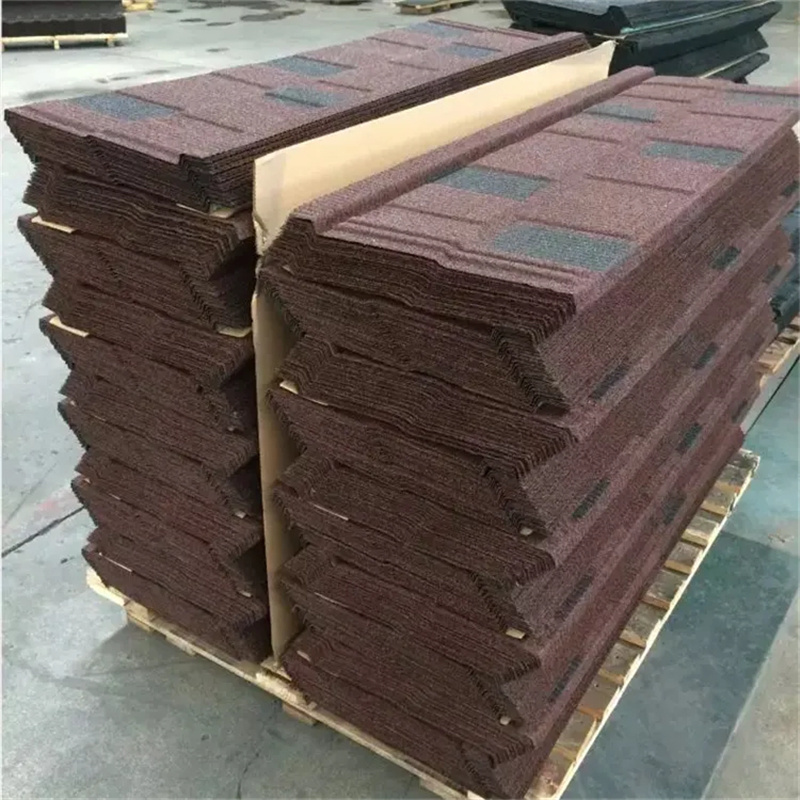 Color Stone Coated Steel Roof Metal Shingle Roofing Tiles